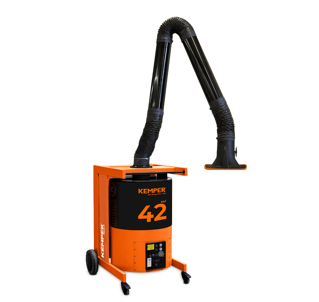 Kemper MaxiFil Absauggerät, Rohrausführung 3 m Arm