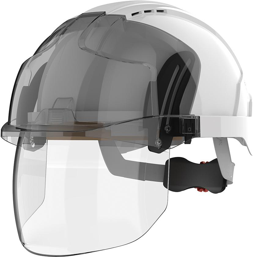 EVO VISTAshield mit Visier weiß JSP