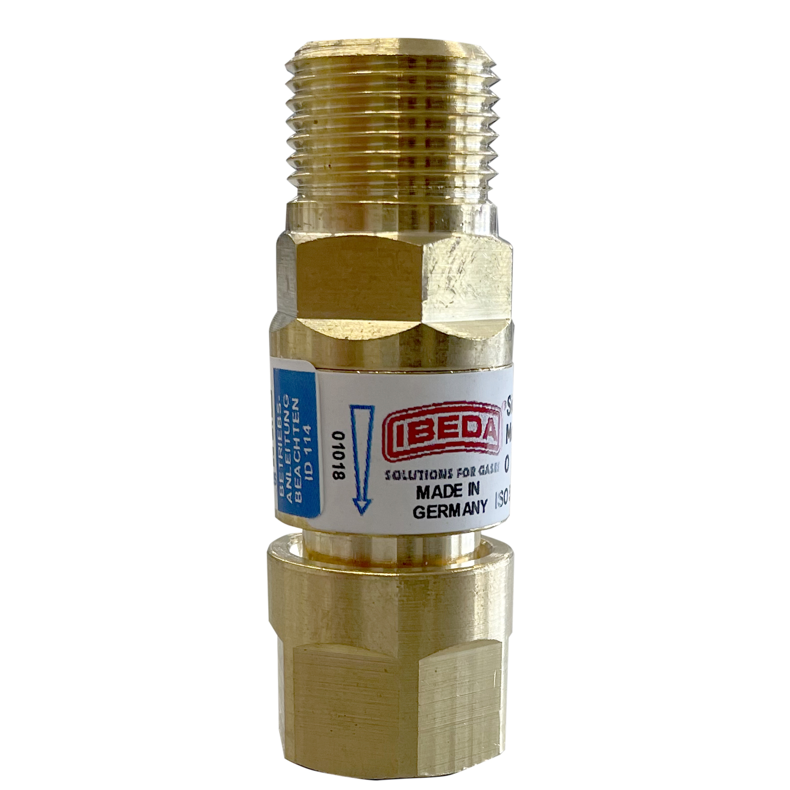 Sicherheitseinrichtung Sauerstoff GG G 3/8 RH