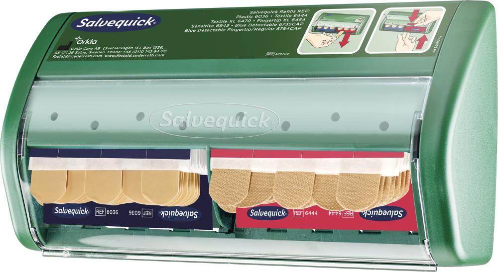 Pflasterspender Salvequick incl. Refill