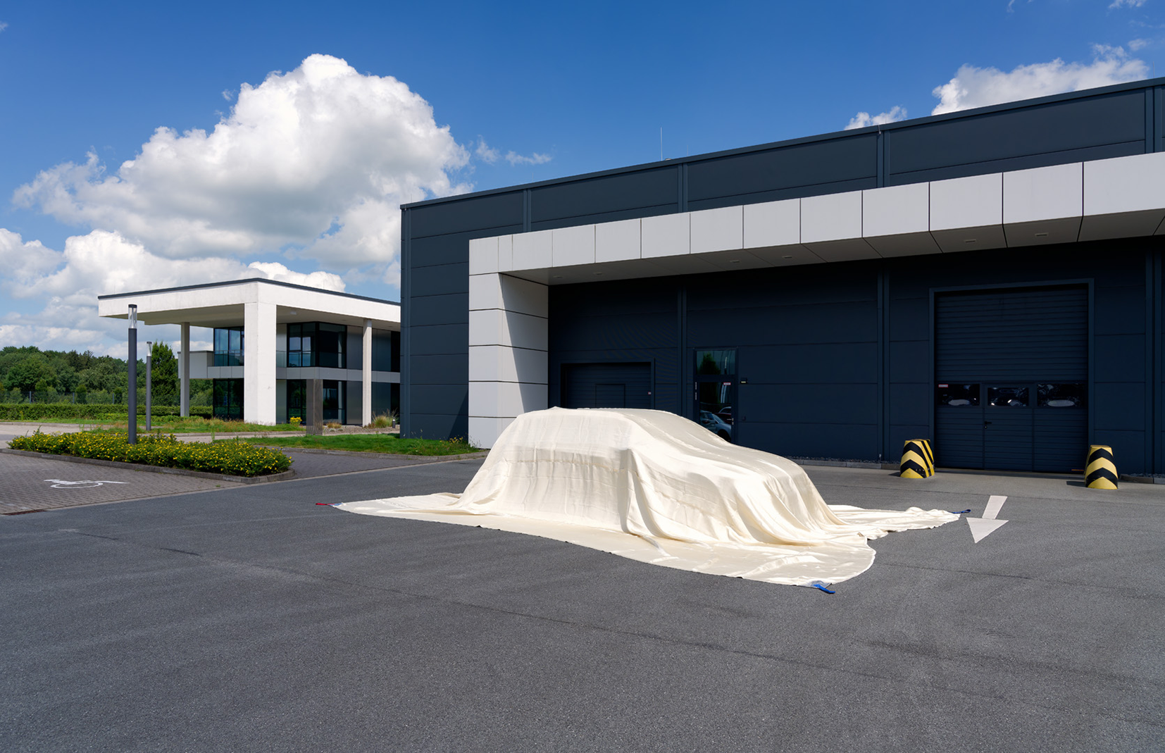 Brandbegrenzung BS-Set-5060-B mit Tragetasche 5 x 6 m