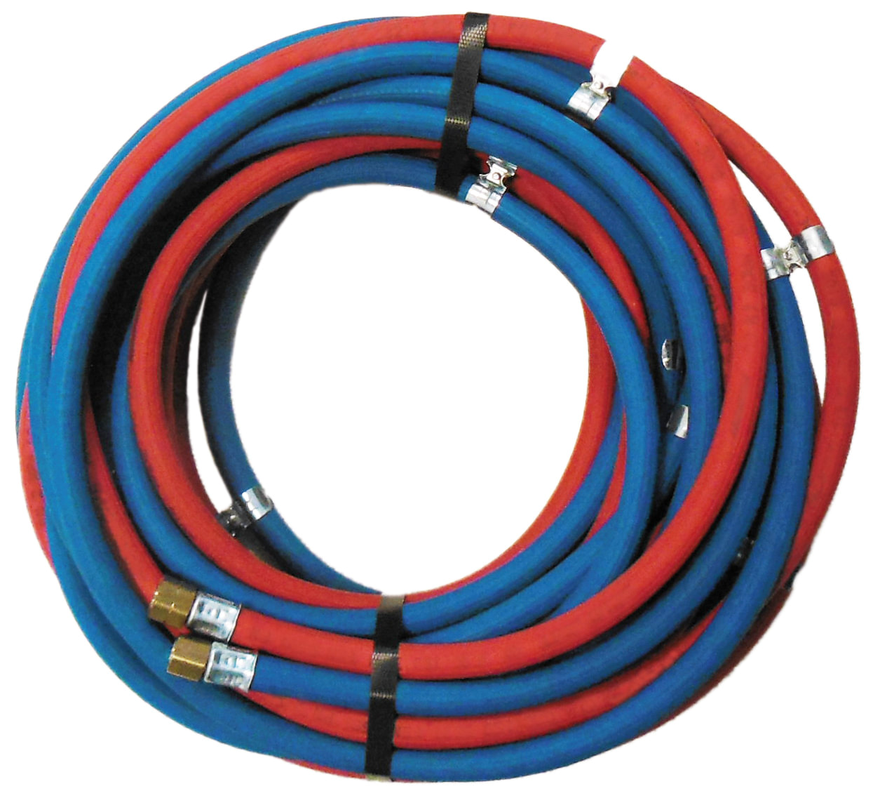 Schlauchgarnitur Ø 13 mm Azetylen/Sauerstoff 25 m
