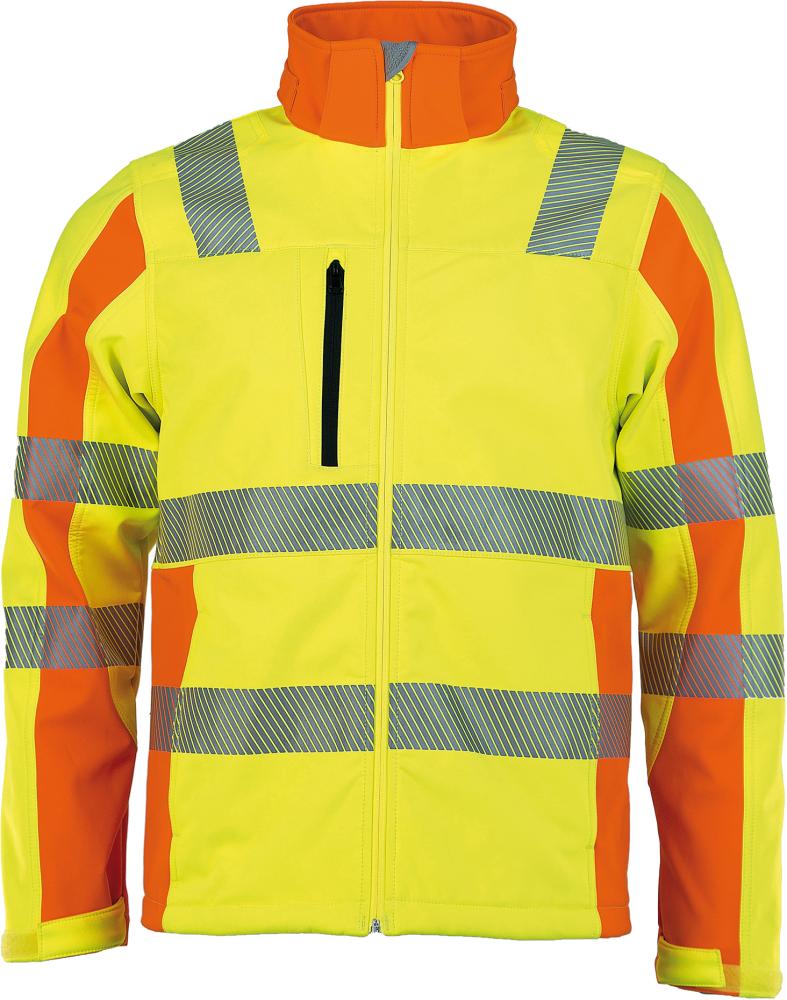 Warnschutz-Softshell-Jacke Prevent® Trendline