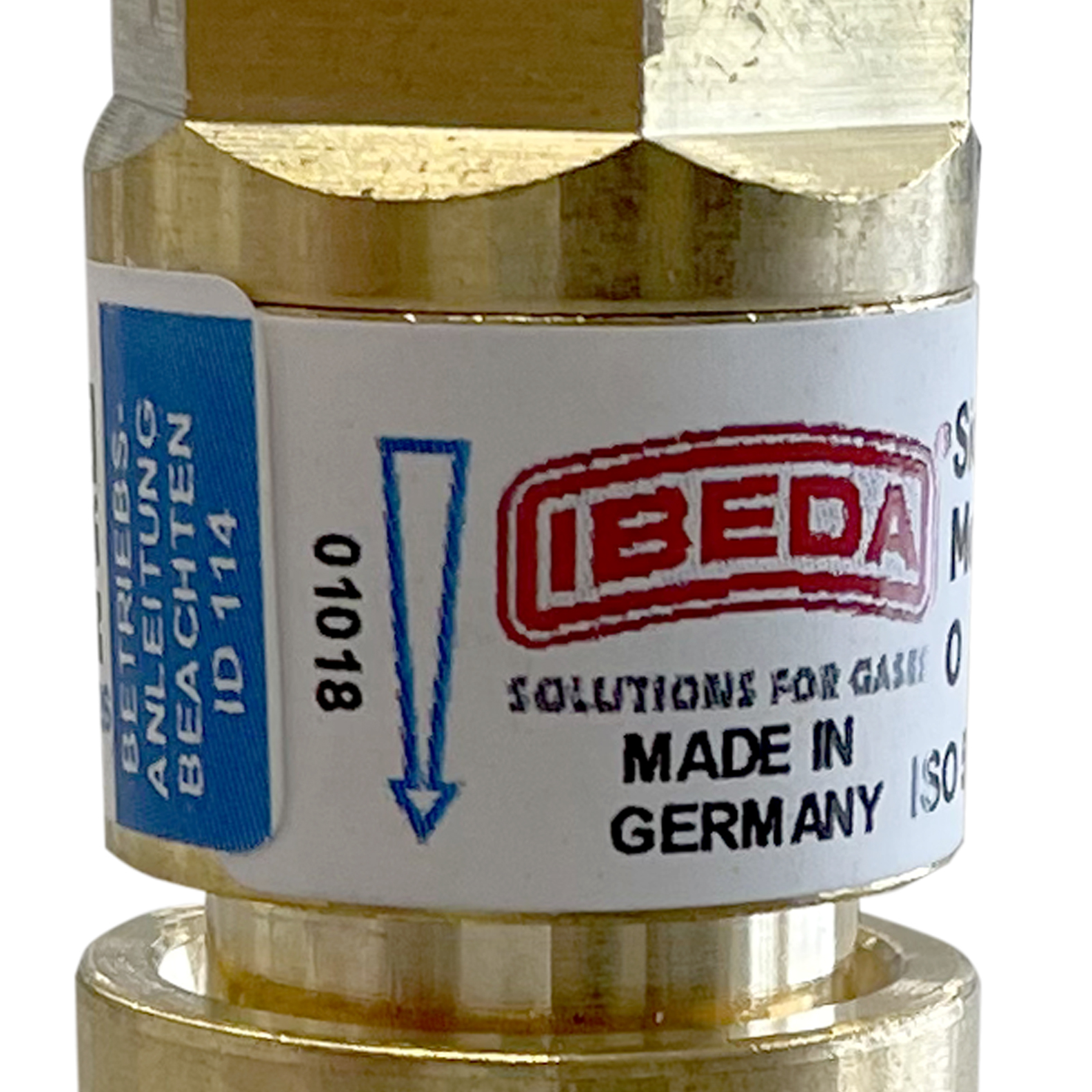 Sicherheitseinrichtung Sauerstoff GG G 3/8 RH
