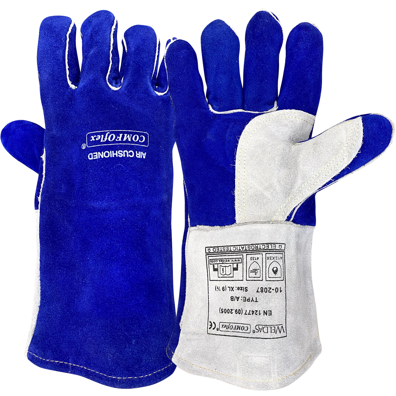 MIG/MAG-Handschuhe COMFOflex blau L