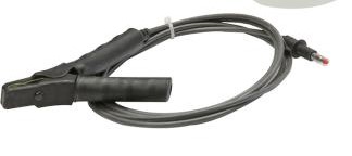 Massekabel mit Klemme 2 m Brusher Plus BLACKWELD