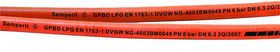 Propan/Butan Gasschlauch 30 bar - 5 m