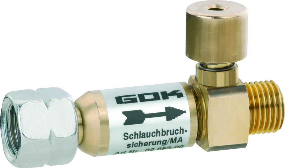 Schlauchbruchsicherung 50 mbar 1,5 kg/h