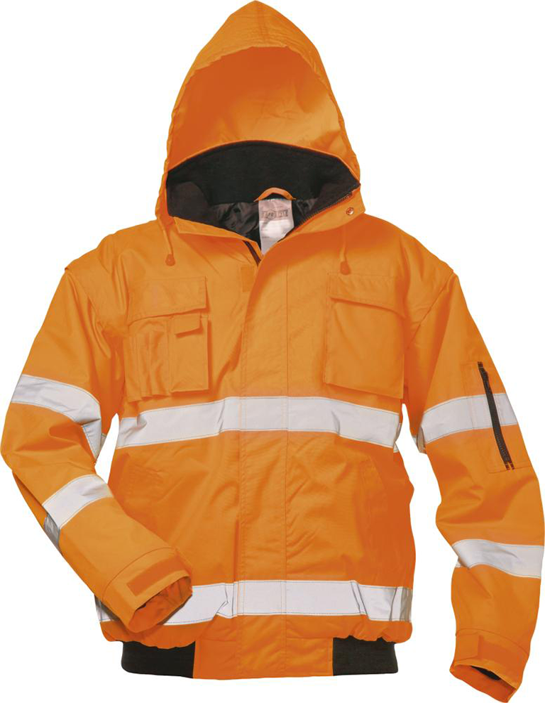 Warnpilotenjacke Tom, Gr. M, orange