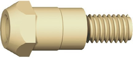 Düsenstock M6, Länge 28 mm Düsenstock M6, Länge 28 mm