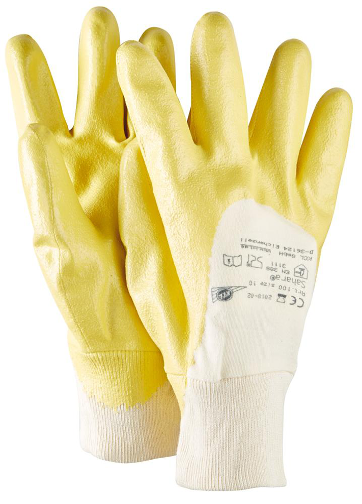 Handschuh Sahara 100, Gr. 8, gelb