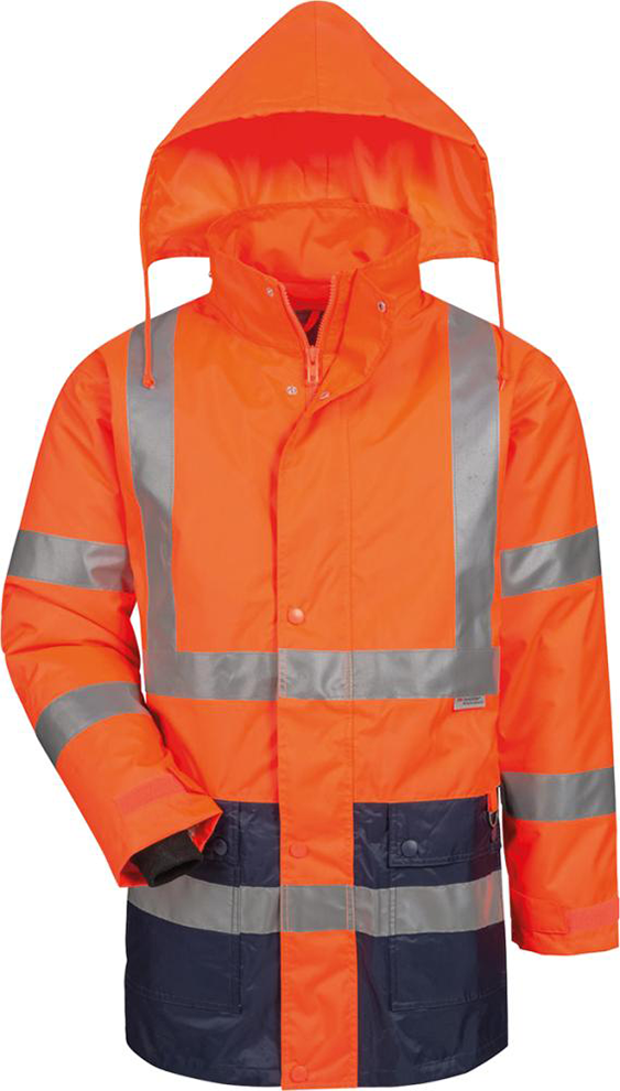 Warnparka Alexander, Gr. S, orange/blau