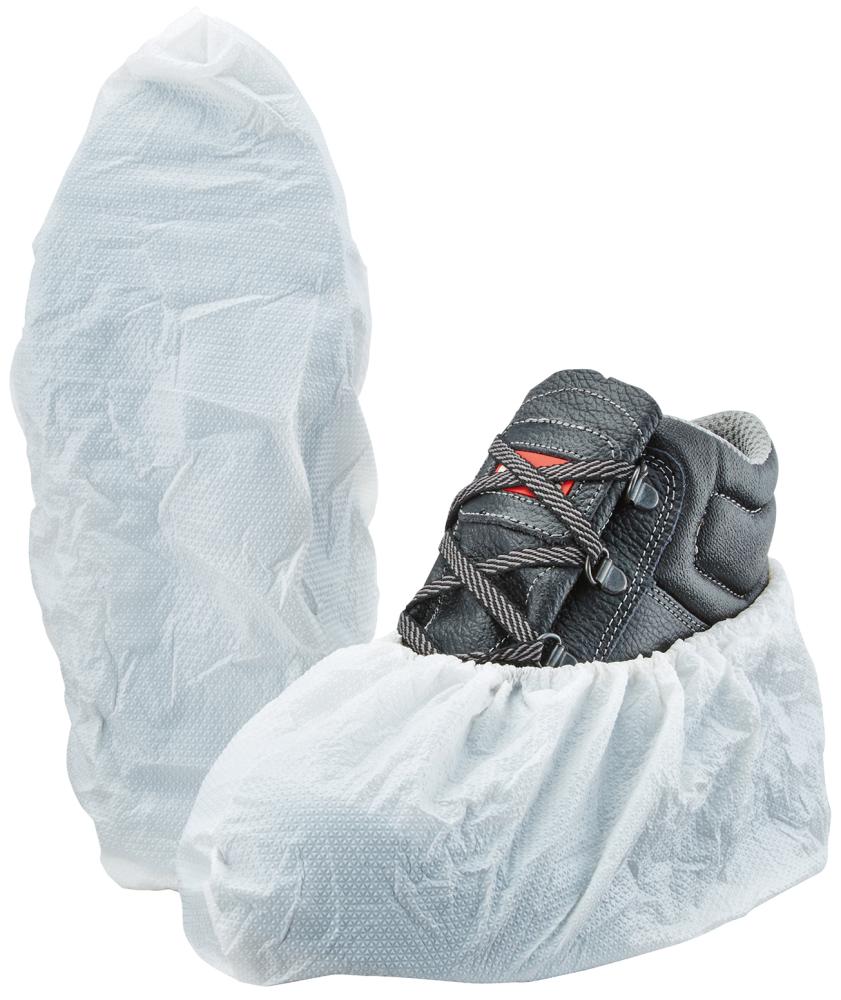 Einwegüberschuh, PE, 17 cm hoch, weiß