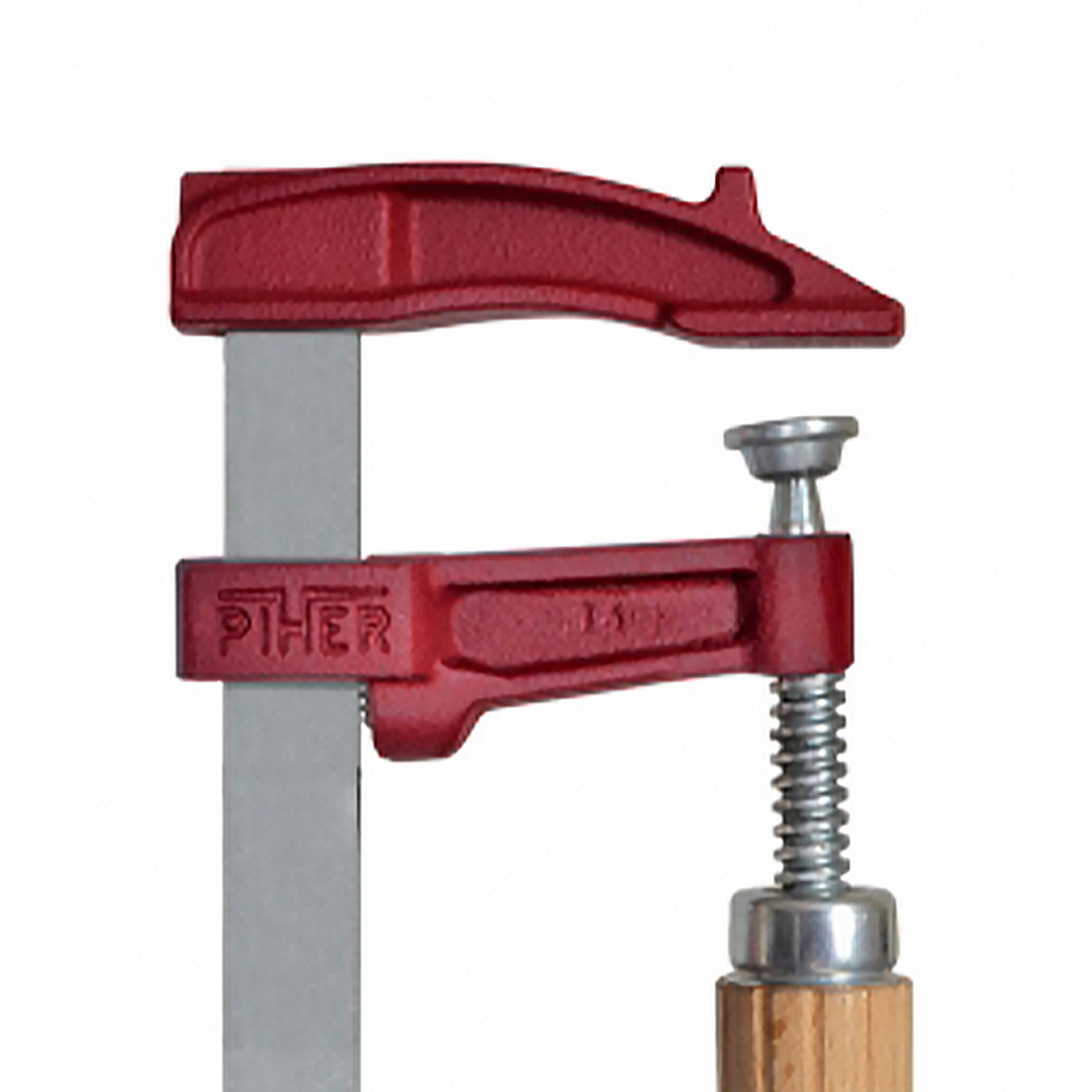 Schraubzwinge MM mit Holzgriff 12 cm