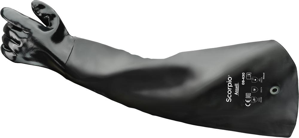 Handschuh AlphaTec Solvex 09-430, Gr. 10