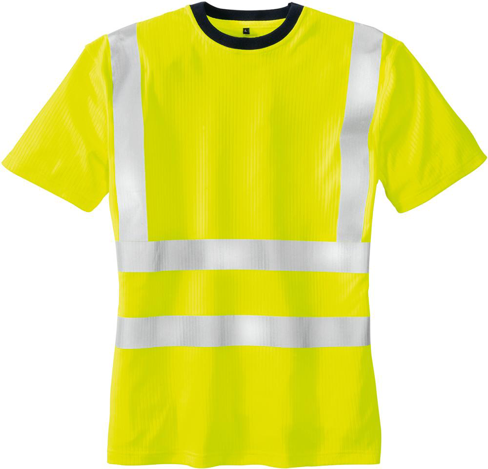 Warnschutz-T-Shirt HOOGE, leuchtgelb, Gr. L
