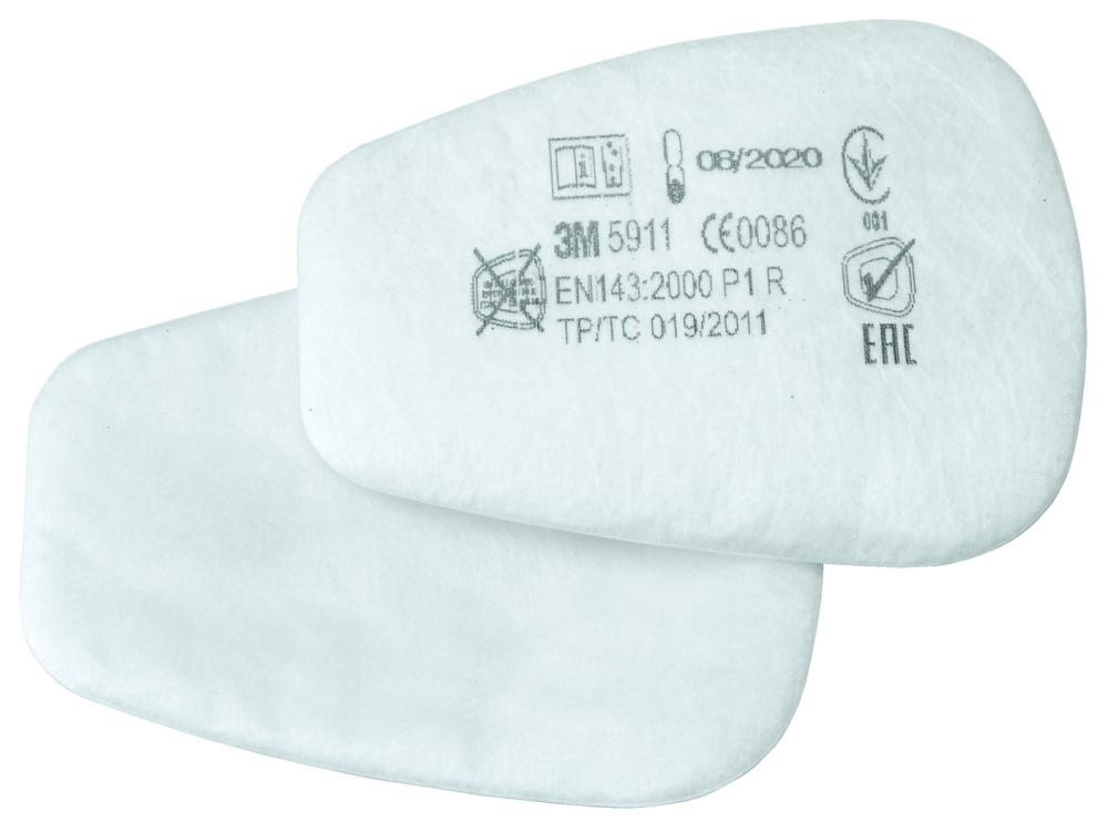 3M™ Vlieseinlegefilter 5911, P1R 3M™ Partikel-Einlegefilter 59...