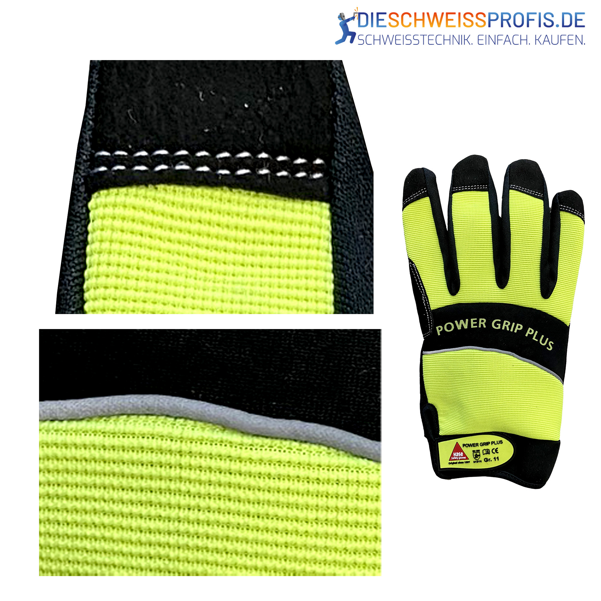 Montagehandschuhe Power Grip Plus 9