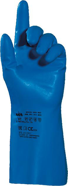 Chemikalienhandschuh Ultranitril 472 Gr. 8 MAPA