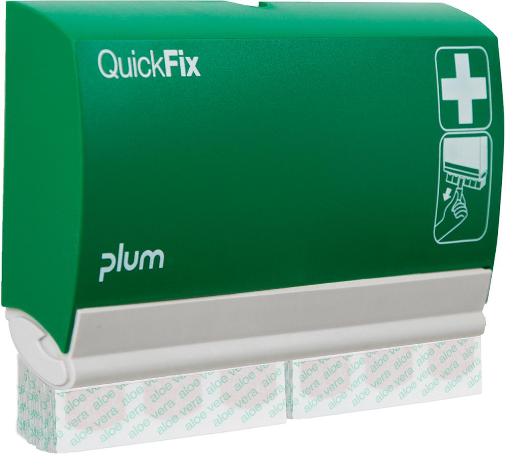 Pflasterspender QuickFix Aloe Vera und Nachfüllpack