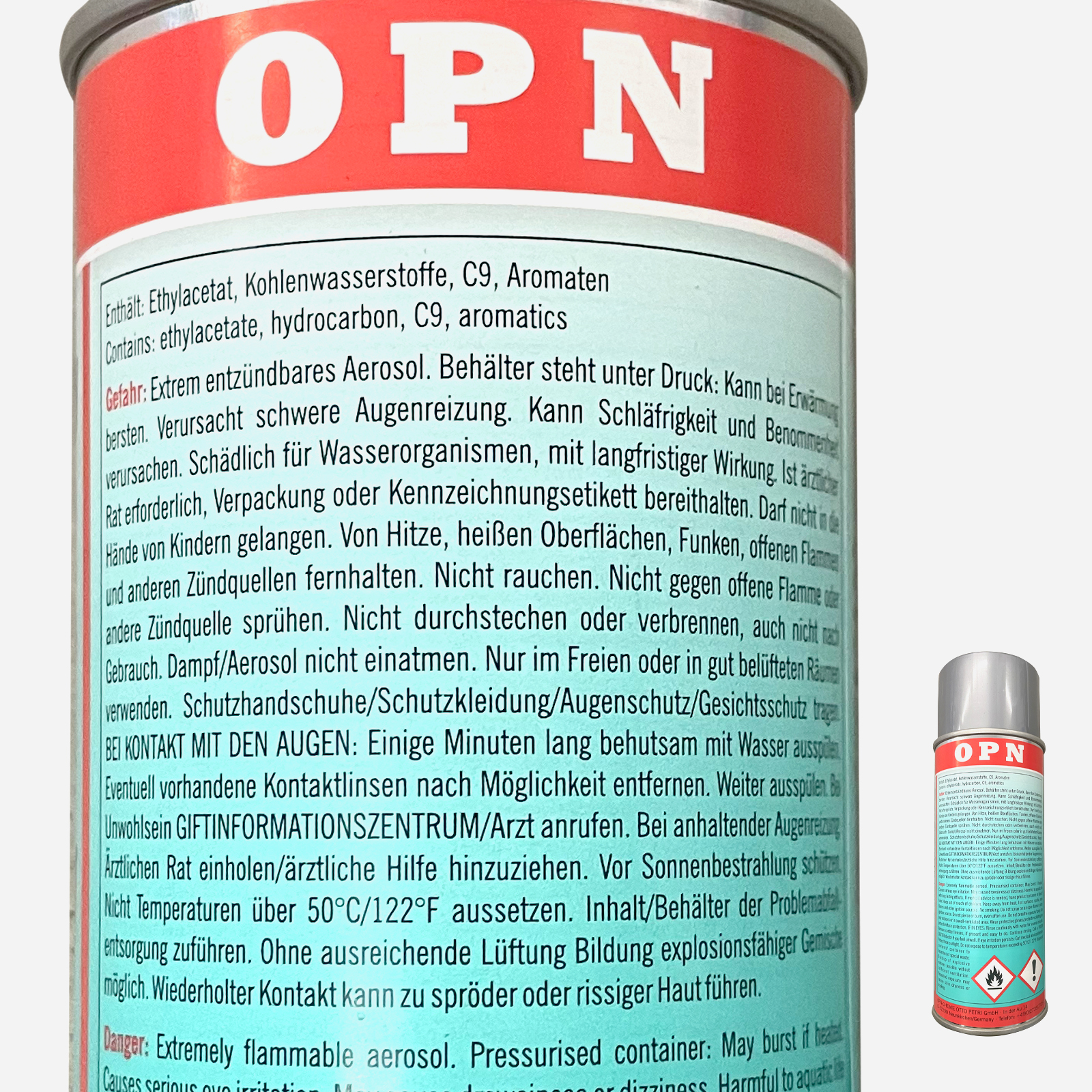 OPN Aluminiumspray Spiegelglanz 400 ml