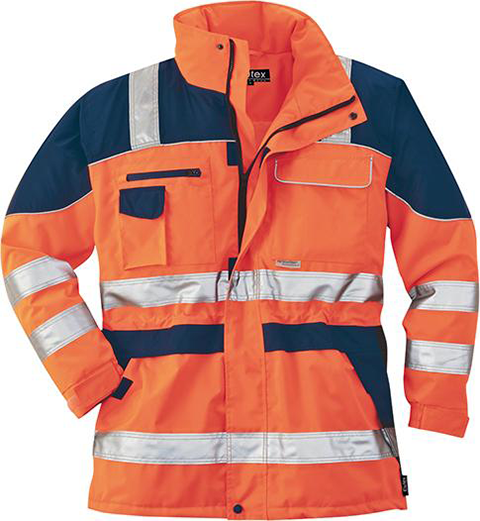 3M™ Warnparka, Gr. XL, orange/blau