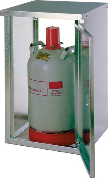 1-Flaschenschrank 11 kg mit Rückwand
