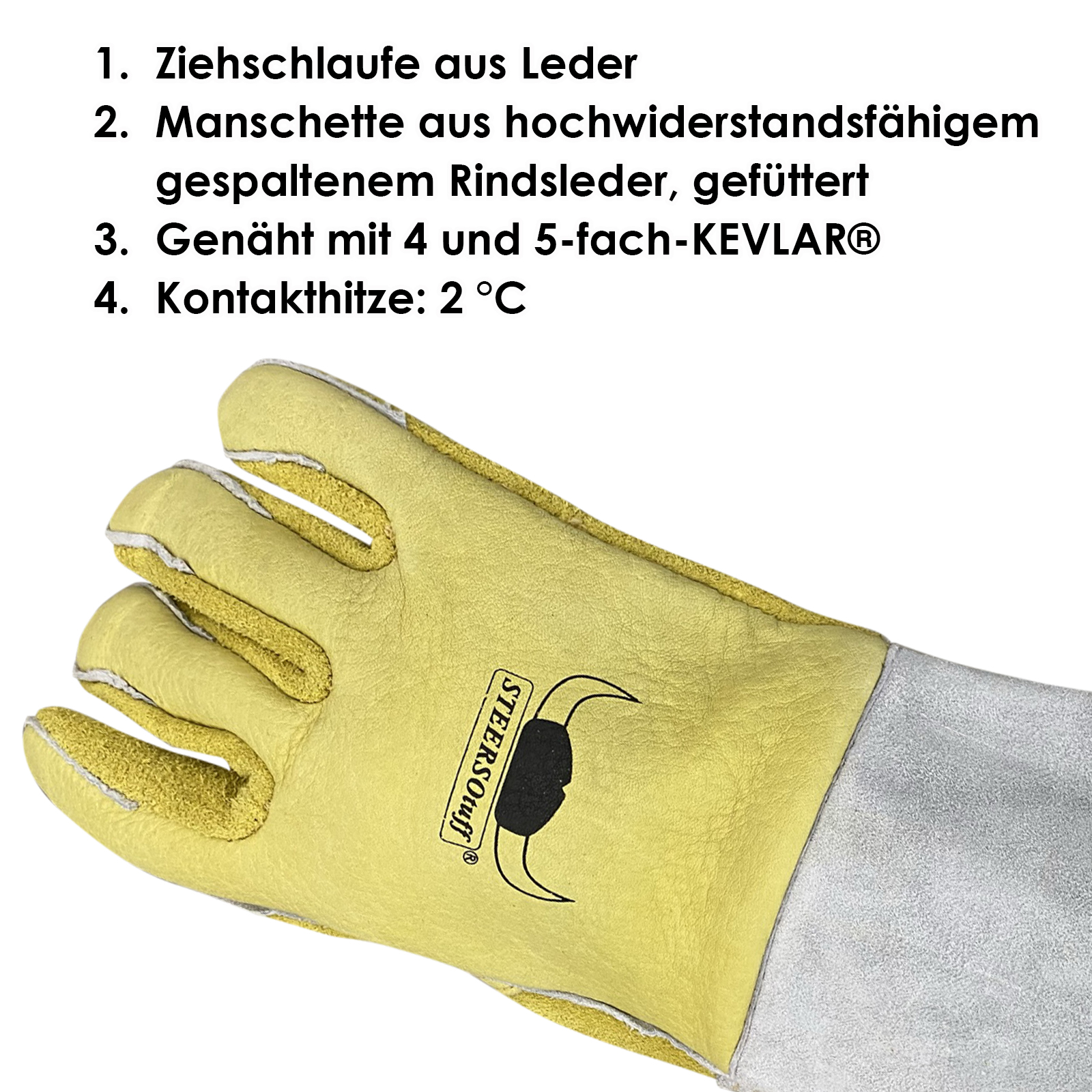 MIG/MAG-Handschuhe STEERSOtuff XL