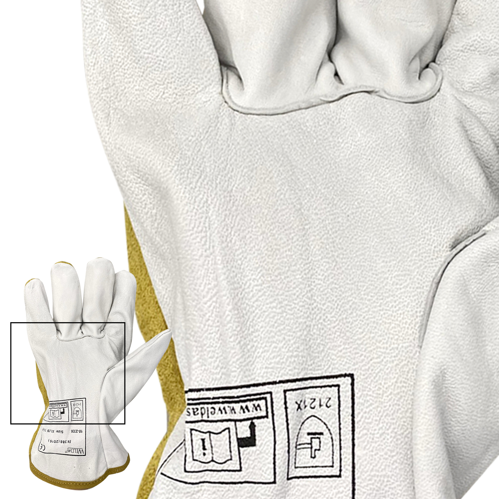 Arbeitshandschuhe SOFTouch Rind L
