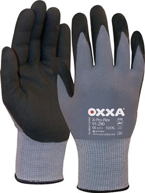 Handschuh Oxxa X-Pro-Flex NFT, Gr. 10, schwarz