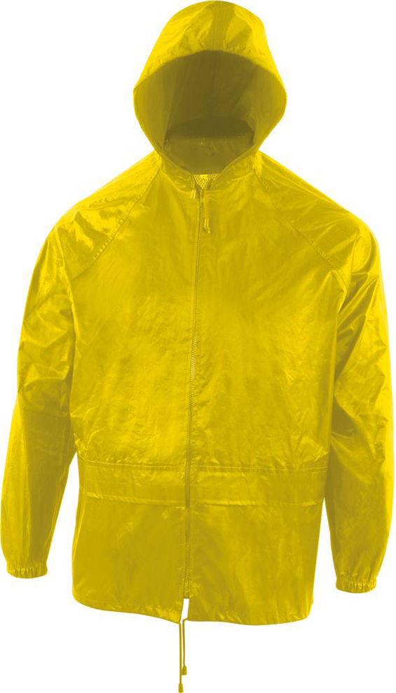 Regenset (Hose/Jacke), Gr. XL, gelb