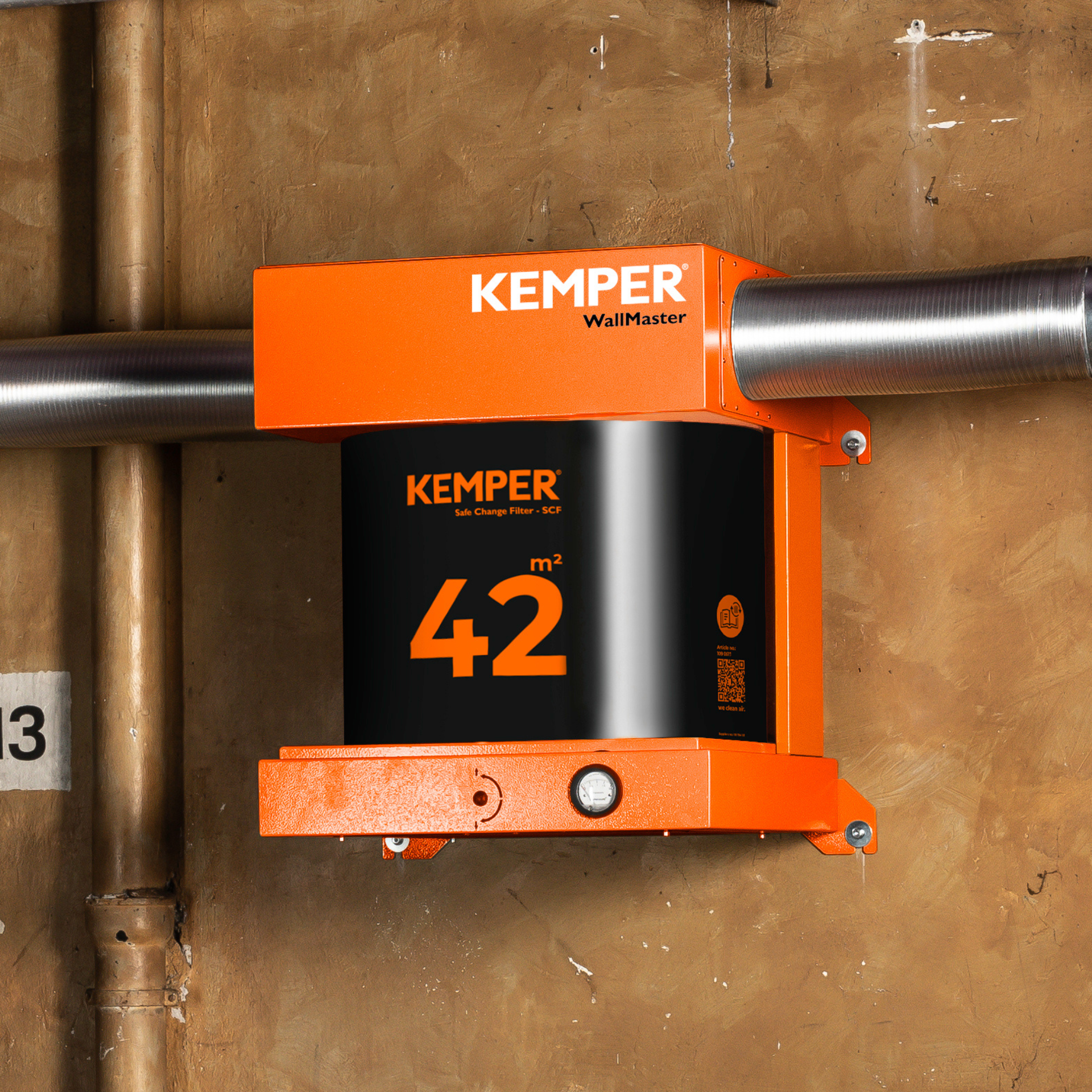 Kemper WallMaster - stationärer Schweißrauch Filter