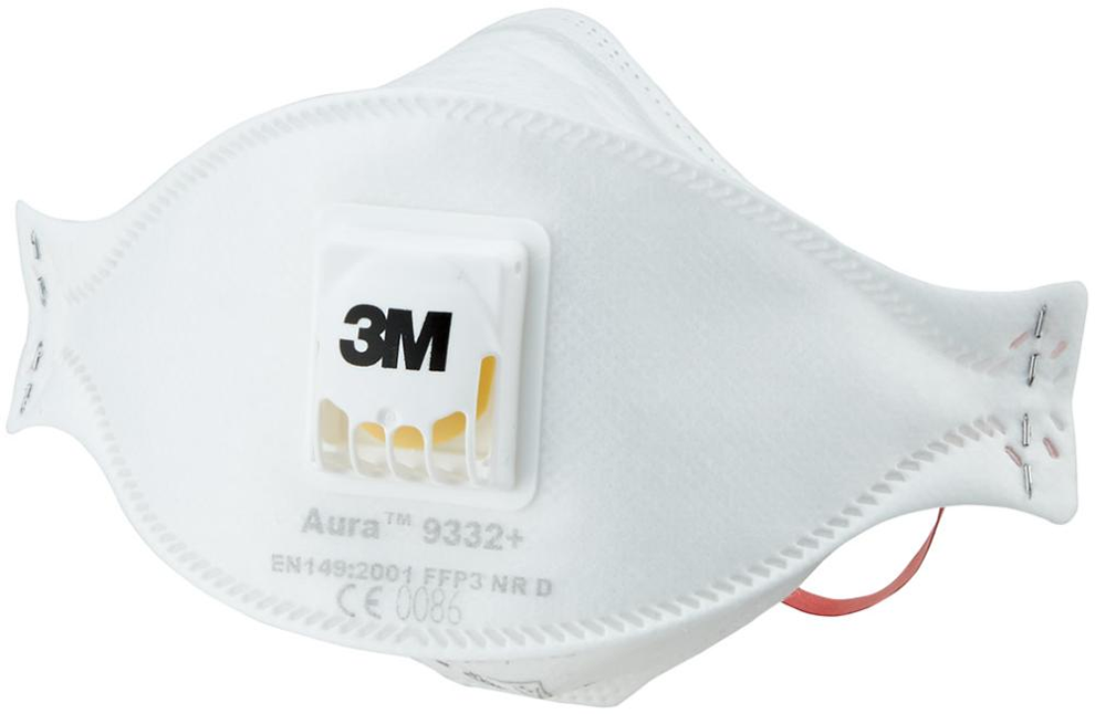 3M™ Feinstaubmaske Aura 9332+,  FFP3