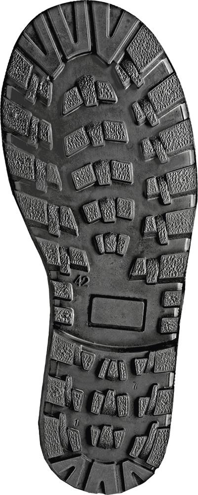 Forst-Gummistiefel Ulme orange/grün Größe 46