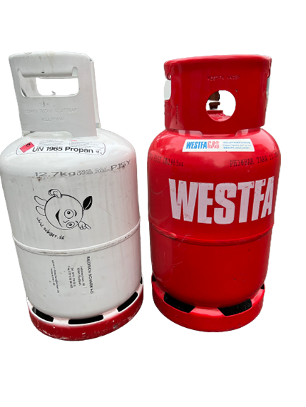 11 kg Treibgas Pfandflasche Füllung im Tausch - UN 1965