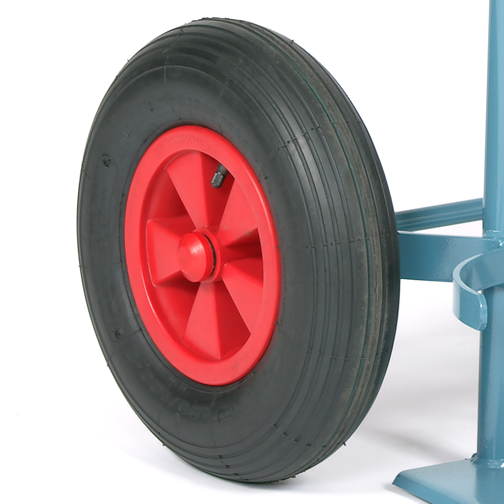 Stahlflaschenwagen für 2 Flaschen, 2 x 50 Liter