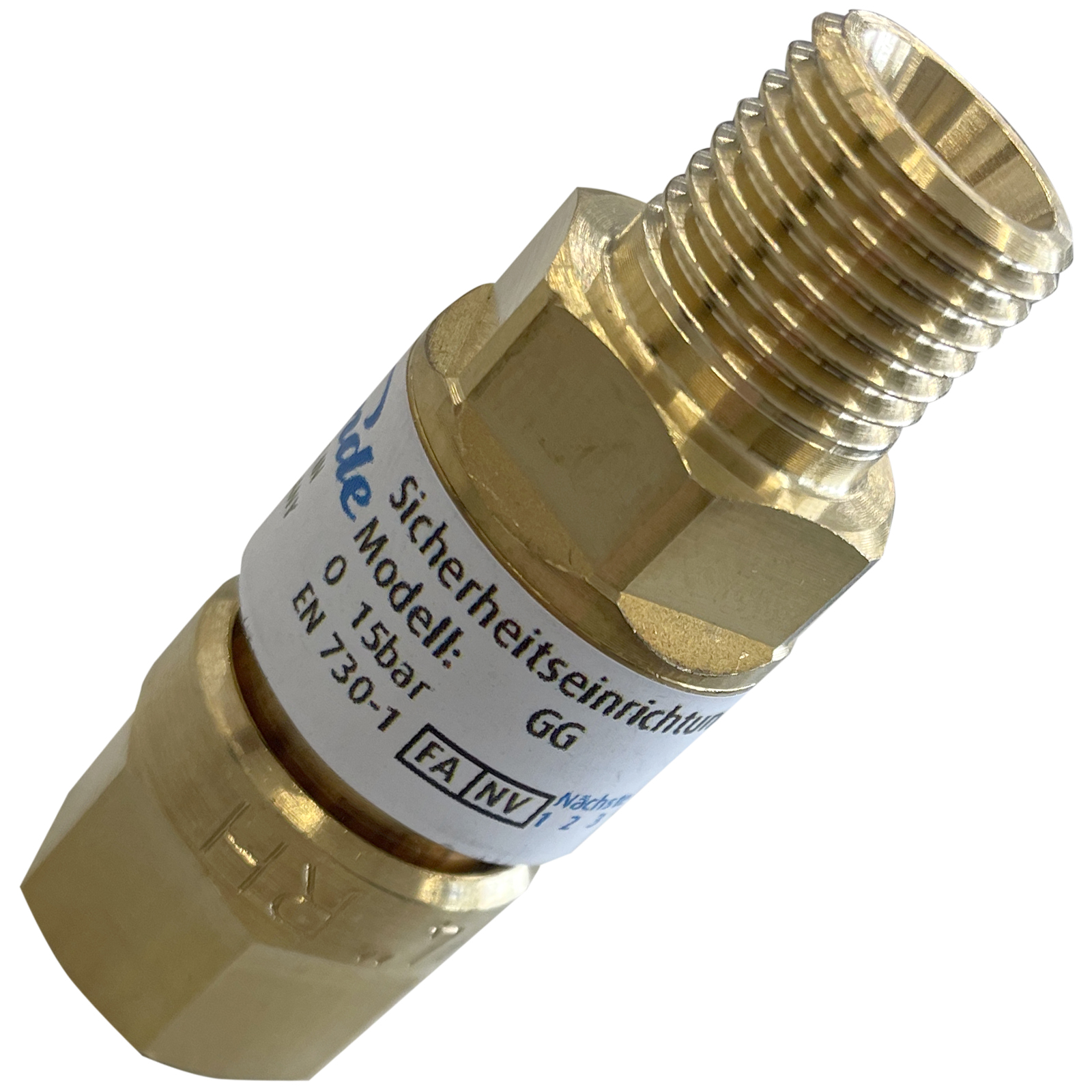 Sicherheitseinrichtung Sauerstoff GG G 1/4 RH