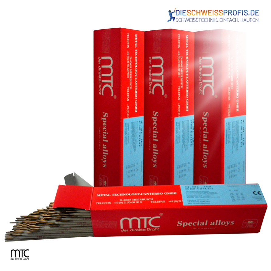 Stabelektrode MT-316L (1.4430) Ø 3,25 x 350 mm 5 kg Pack