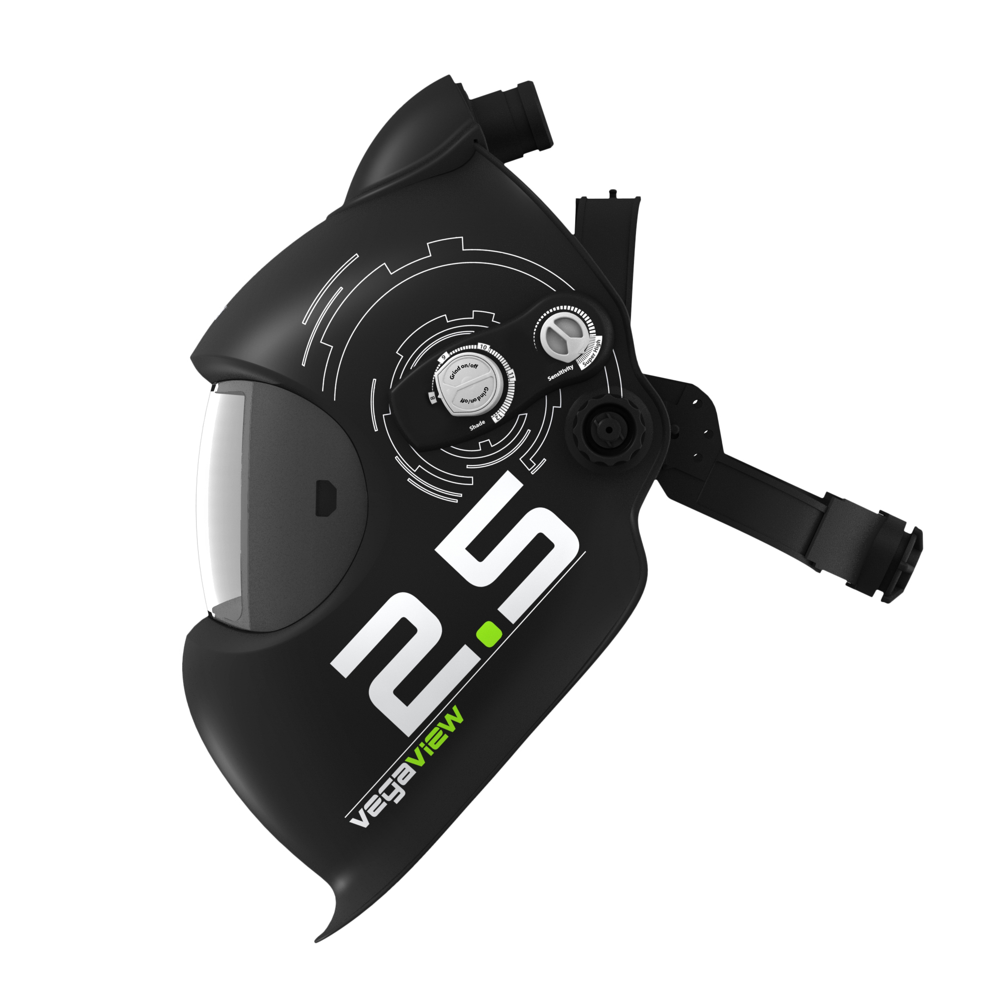 Optrel®vegaview 2,5 mit Frischluftsystem e3000X Automatikschweißhelm - Set -