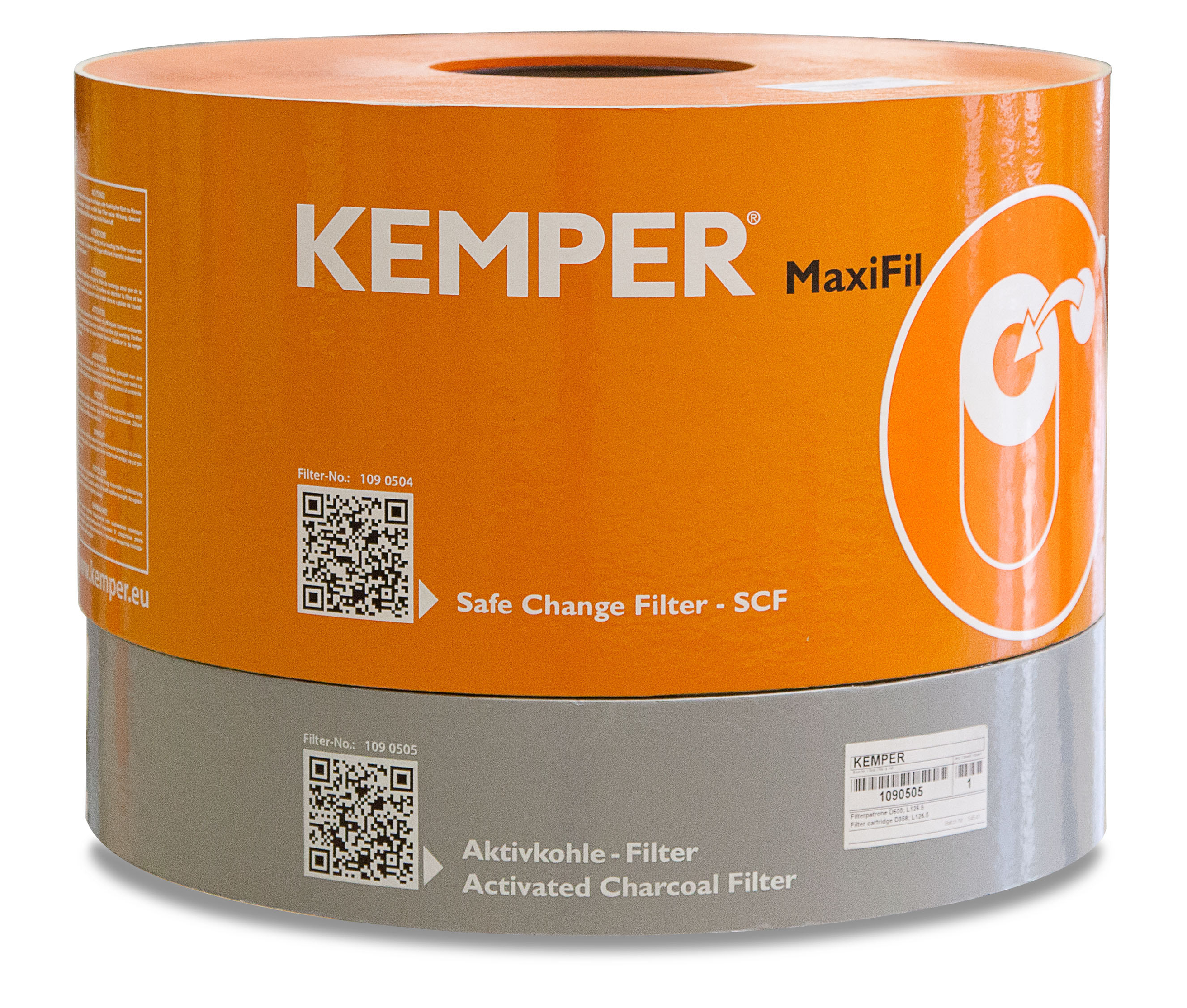 Kemper Set Hauptfilter und Aktivkohlefilter für MaxiFil