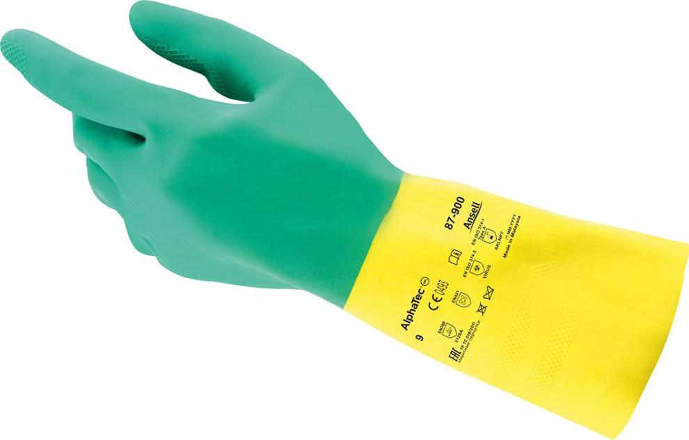 Handschuh AlphaTec 87-900, Gr. 7,5-8