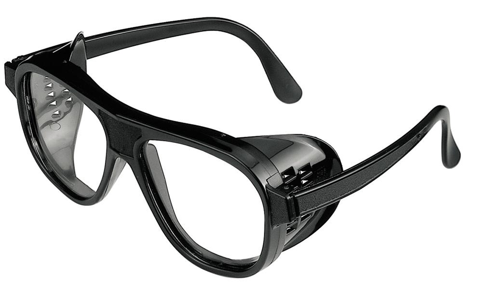 Mehrzweckschutzbrille 870 PC farblos, Rahmen schwarz