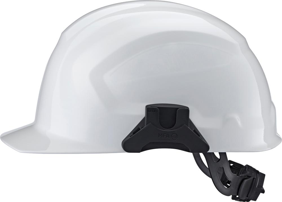 Schutzhelm Cross Electric mit Drehverschluss, weiss