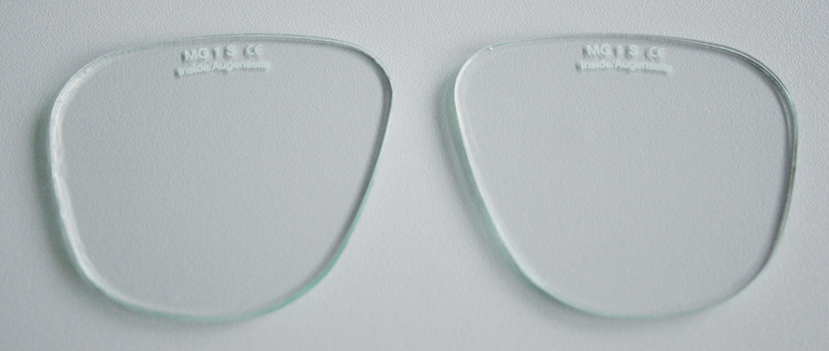 Brillenglas 62 x 52 mm - 1 Paar