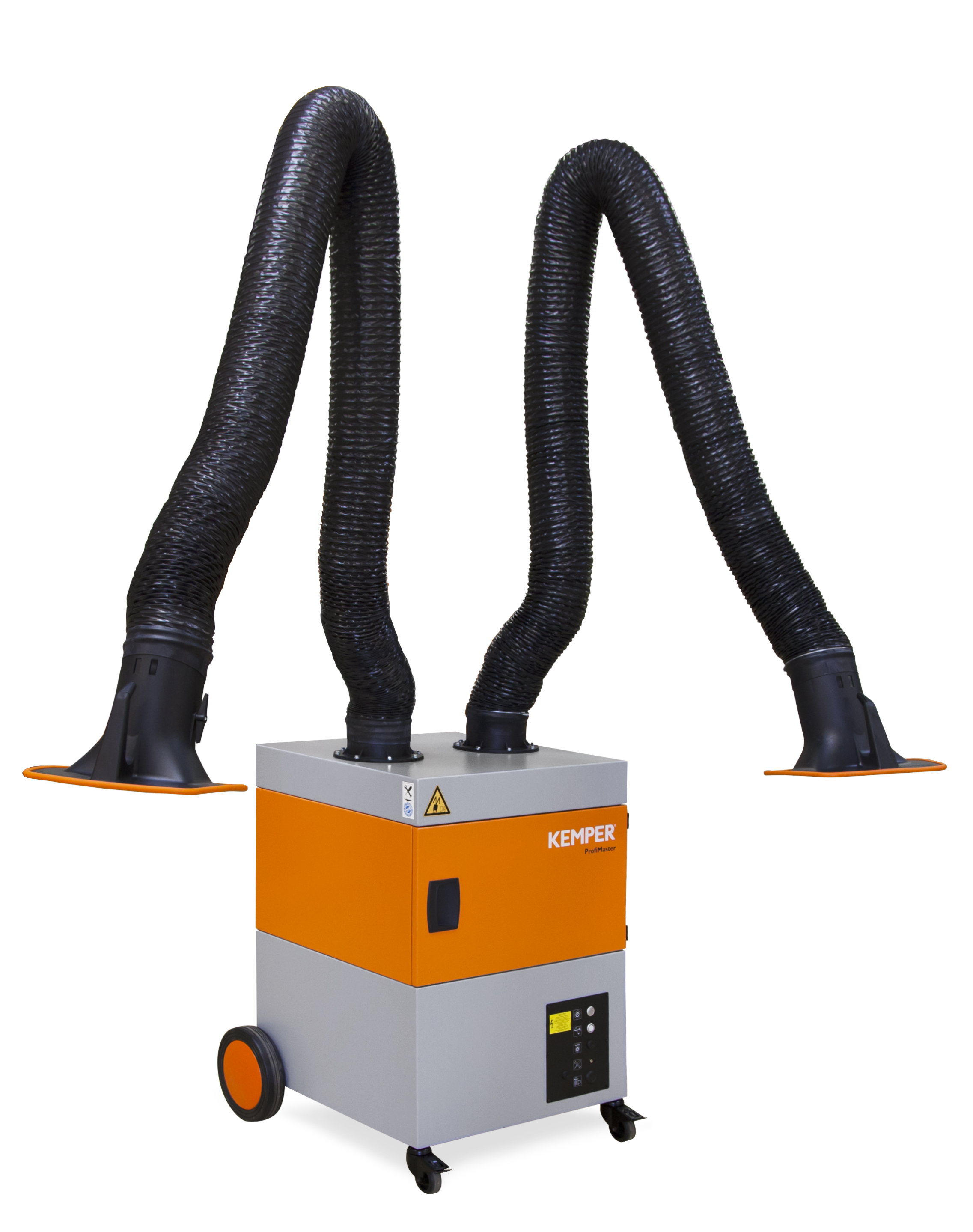 Kemper ProfiMaster Absauganlage, zweiarmig, Schlauchausführung 3 m Arm