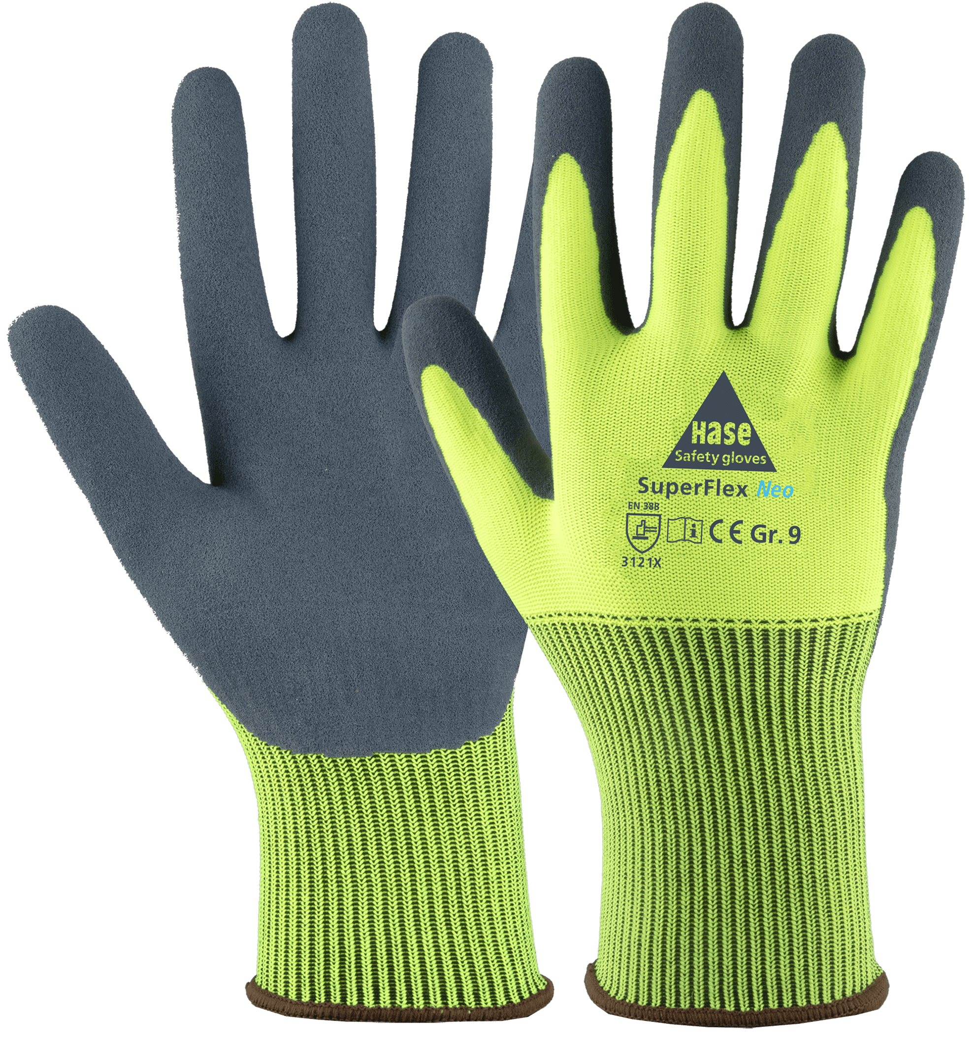 Superflex Neo Montagehandschuh aus Polyester/Latexschaum Gr. 10