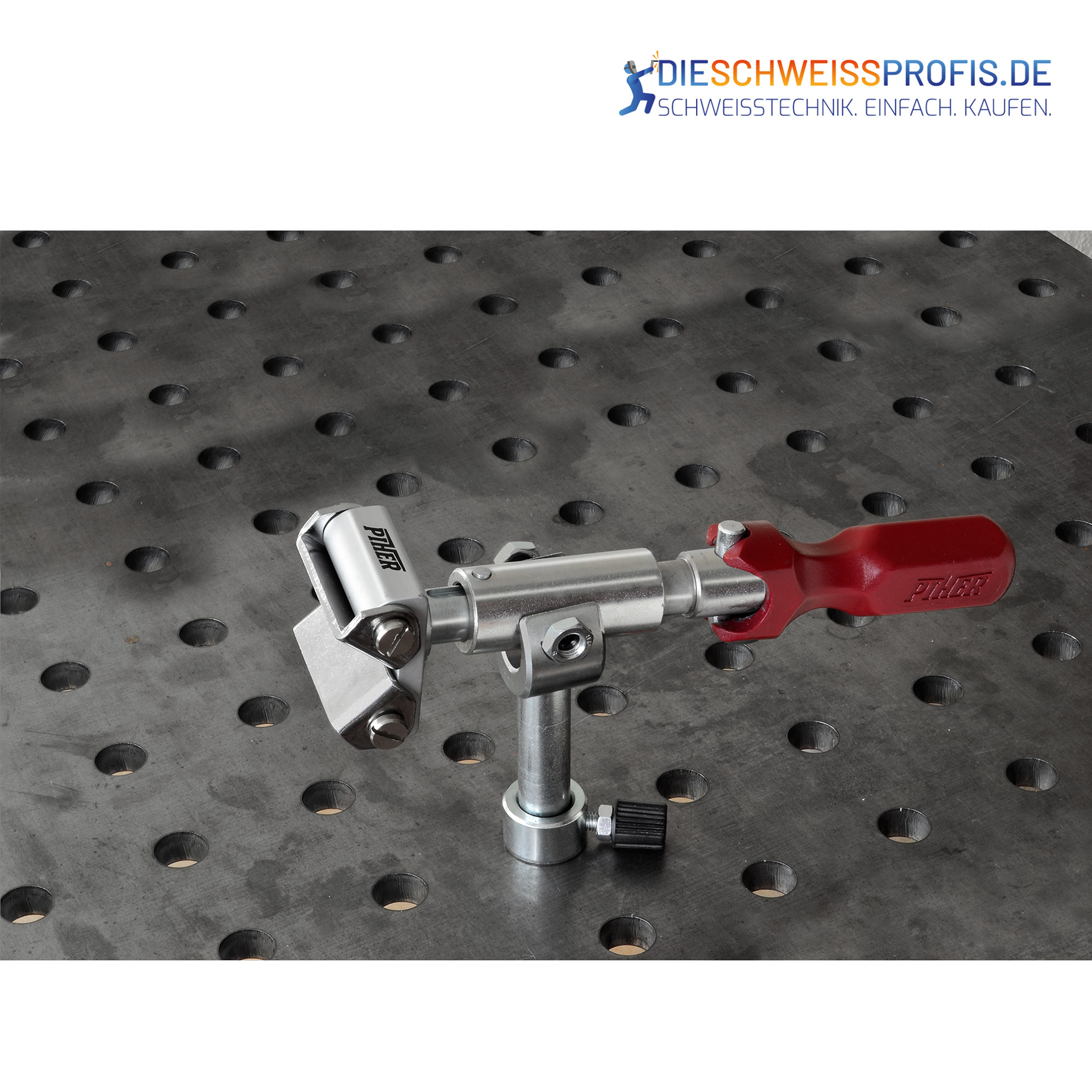Adapter für Rohre mit Steckbolzen -  für Spannelemente Ø 16 mm