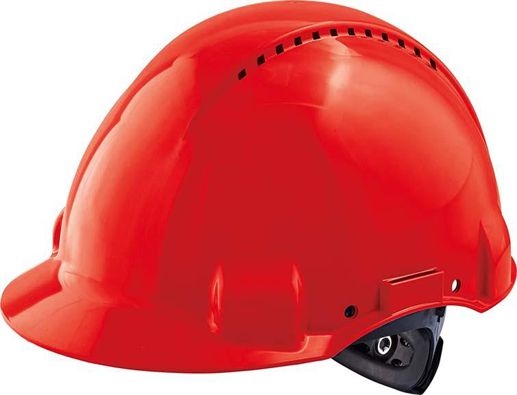 3M™ Schutzhelm G3000N, ABS, Ratschensystem, rot