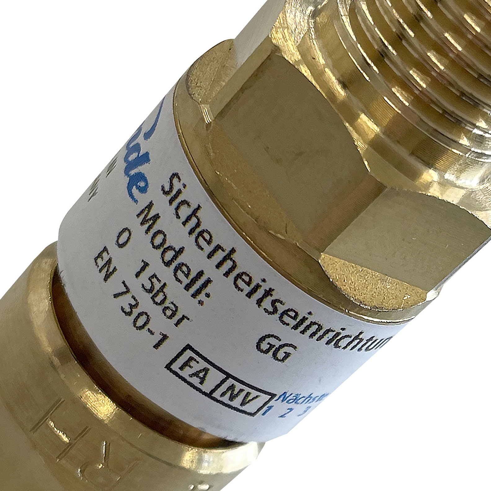 Sicherheitseinrichtung Sauerstoff GG G 1/4 RH
