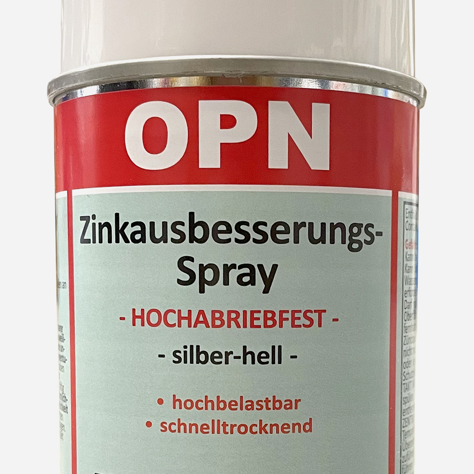 OPN Zinkausbesserungsspray hochabriebfest silber-hell 400 ml